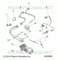 SISTEMA DI ALIMENTAZIONE CARBURANTE, RAIL, LINES AND THROTTLE BODY