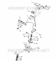 INSIEME DELLO STERZO POST Sport 400L W958540 (4930133013B006)