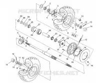 TRAZIONE POSTERIORE Magnum 4X4 W97AC42A, Swedish Magnum 4X4 S97AC42E and Norwe (4940834083C006)