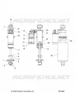 SUSPENSION, SHOCK ANTERIORE TRACK