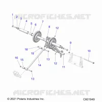 SUSPENSION, POSTERIORE COPPIA ARM