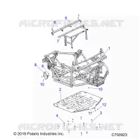CHASSIS, MAIN FRAME AND SCIARED PLATES
