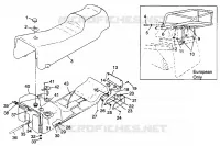 SEDILE   SERBATOIO DI GAS CLASSIC TOURING 0973365 and EUROPEAN CLASSIC TOURING E973 (4938493849A009)