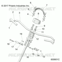 STEERING, MANUBRIO MOUNTING