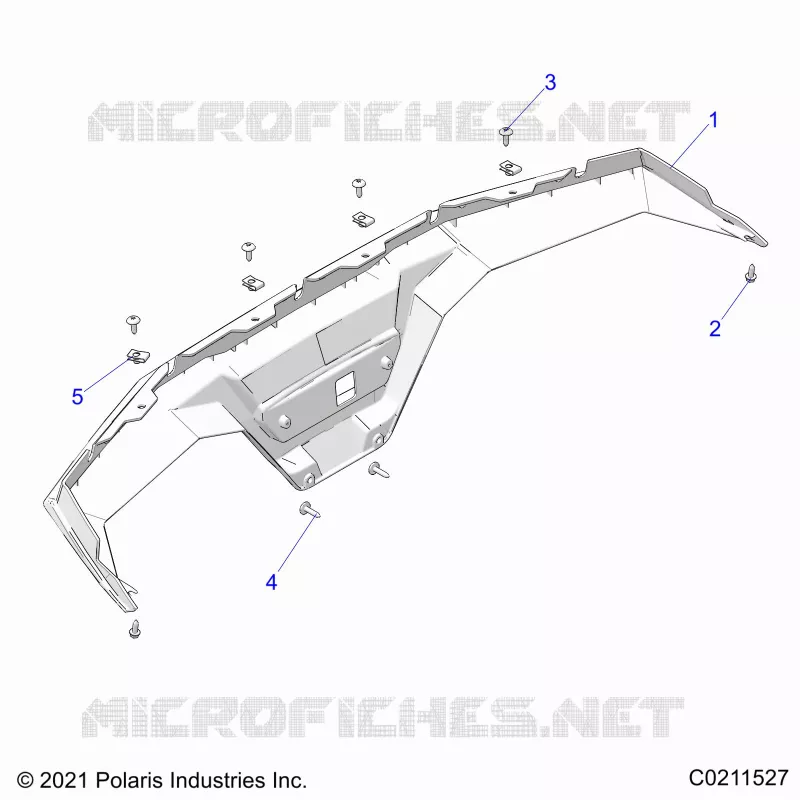 CARROZZERIA POSTERIORE BUMPER