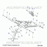 SUSPENSION, ANTERIORE COPPIA ARM