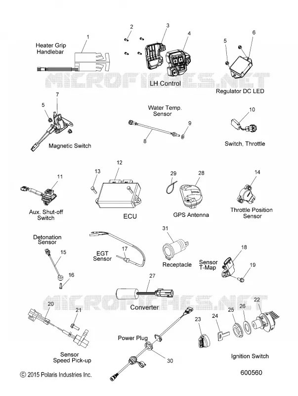 ELETTRICO, SWITCHES, SENSORS AND COMPONENTS