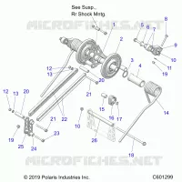 SUSPENSION, POSTERIORE COPPIA ARM