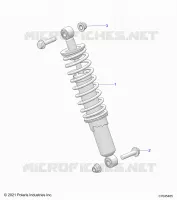 SUSPENSION, SHOCK ANTERIORE