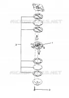 POMPA DI BENZINA XLT TOURING  0963357 and EUROPEAN XLT TOURING  E963357 (4931923192C012)