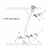 INSIEME DELLO STERZO POST (SPECIAL 08 BUILD)