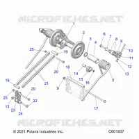 SUSPENSION, POSTERIORE COPPIA ARM