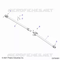 TRASMISSIONE, FRONT PROP SHAFT