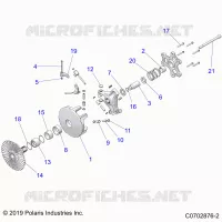 TRASMISSIONE, PRIMARY CLUTCH