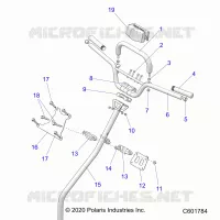 STEERING, HANDLEBAR, STERZO POST
