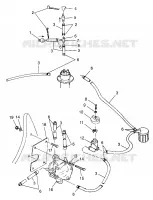 SISTEMA DI ALIMENTAZIONE CARBURANTE SL 780 B974088 and Intl. SL 780 I974088 (4940924092A010)