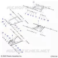 SOSPENSIONE POSTERIORE CONTROL ARMS