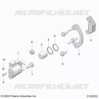 BRAKES, PINZA POSTERIORE