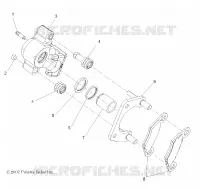 FRENO POSTERIORE CALIPER