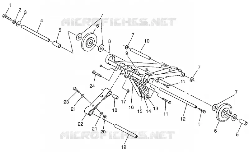 ANTERIORE COPPIA ARM WIDETRAK GT 0972061 and EUROPEAN WIDETRAK GT E972061 (4938173817B007)