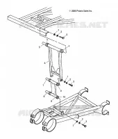 POSTERIORE PAVONEGGIARSI STABILIZZATORE