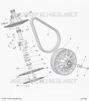 TRASMISSIONE, SECONDARY CLUTCH