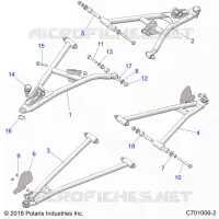SOSPENSIONI ANTERIORI CONTROL ARMS