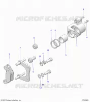 BRAKES, PINZA POSTERIORE