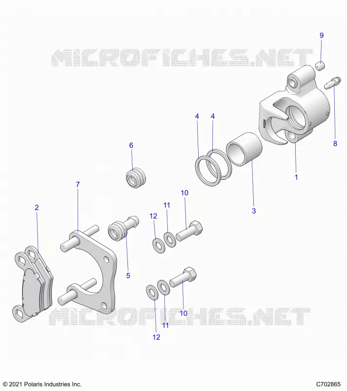 BRAKES, PINZA POSTERIORE