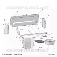 CARROZZERIA POSTERIORE CLOSEOFF, AND FENDERS