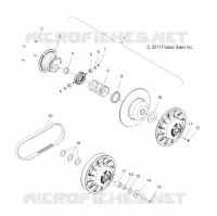 TRASMISSIONE, CLUTCH, SECONDARY