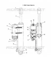 SHOCK (REAR TRACK)