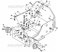 INSIEME DELLO STERZO 500 EFI 0942774 and EFI SKS 0942574 (4924982498012A)