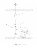 MOTORE, CARBURATORE BRACKET