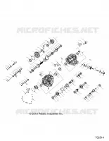DRIVE TRAIN, PRINCIPALE SCATOLA INGRANAGGI INTERNALS (FROM 7/1/2018)