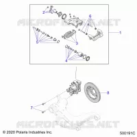 BRAKES, PINZA FRENO POSTERIORE