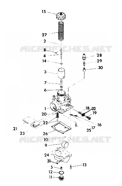 CARBURATORE    350 2X4