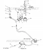 SISTEMA DI ALIMENTAZIONE CARBURANTE SLT 750 B954170 (4930563056A011)