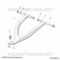 SOSPENSIONI ANTERIORI CONTROL ARM UPPER