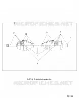 DRIVE TRAIN, TRANSMISSIONE ANTERIORE SHAFT