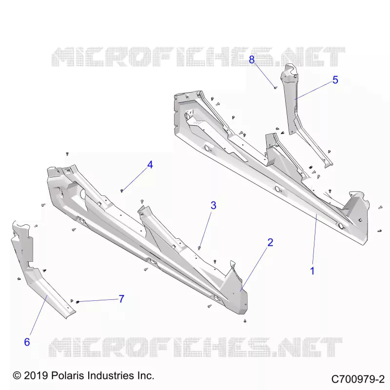 BANDELLE LATERALI CARROZZERIA PANELS