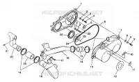 COPERCHIO FRIZIONE ASSEMBLY Trail Boss W938527 (4924072407021A)