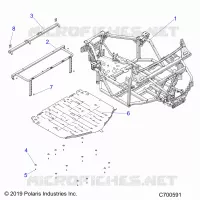 CHASSIS, MAIN TELAIO