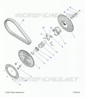 TRASMISSIONE, SECONDARY CLUTCH
