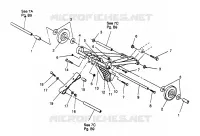 ANTERIORE COPPIA ARM LITE 0963433, EURO LITE E963433 and LITE DELUXE 0963431 (4931663166B010)