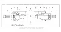 DRIVE TRAIN, ANTERIORE ALBERO