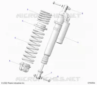 SUSPENSION, SHOCK ANTERIORE MOUNTING, STANDARD/PREMIUM