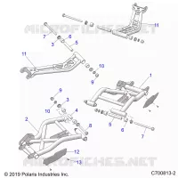SOSPENSIONE POSTERIORE CONTROL ARMS