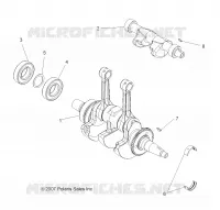 MOTORE, ALBERO MOTORE AND BALANCE SHAFT