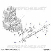 MOTORE, MOUNTING &amp; LONG BLOCK
